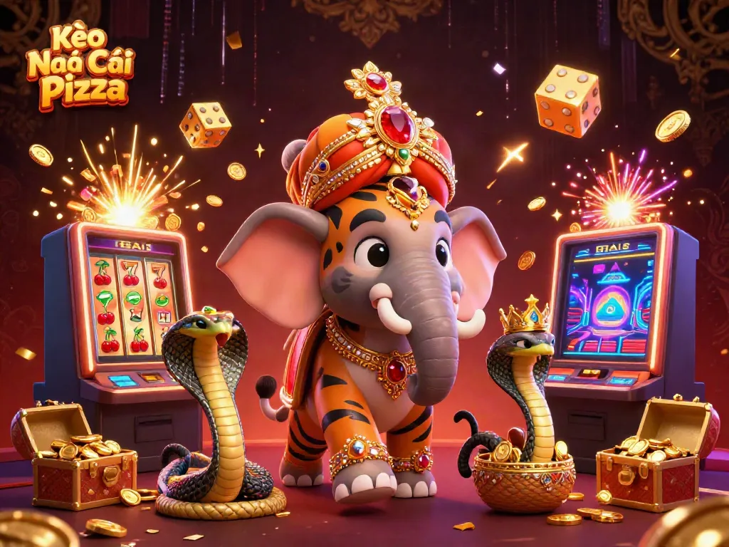 Kèo Nhà Cái Pizza offers thrilling animated scenes with vibrant casino elements that entice players.