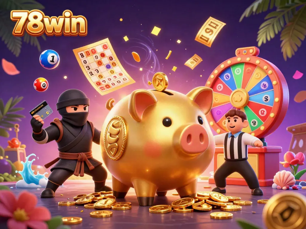 Experience exciting gaming with 78win featuring dynamic characters and vibrant casino elements.