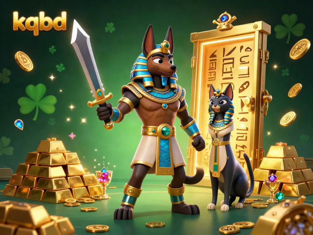 Experience kqbd's vibrant gambling scene with ancient Egyptian themes, golden treasures, and sparkling gems.