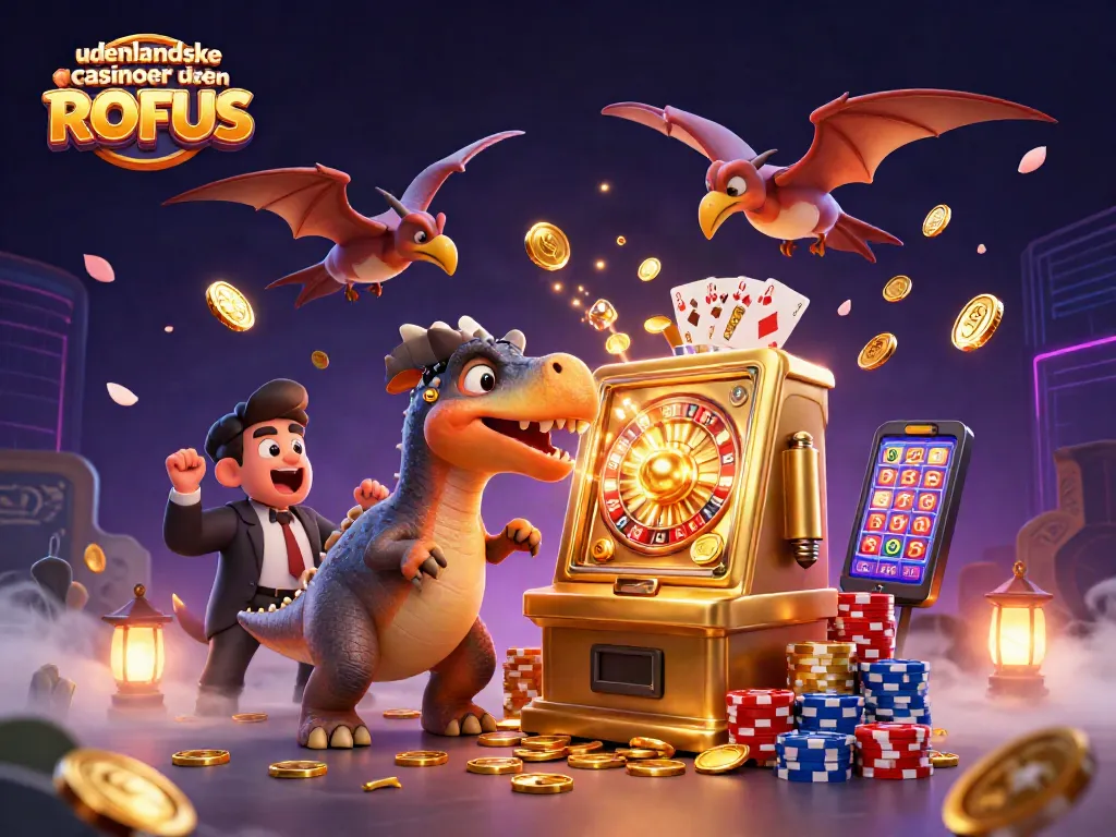 Play the best udenlandske casinoer uden ROFUS with thrilling slot machine action and golden coin rewards.