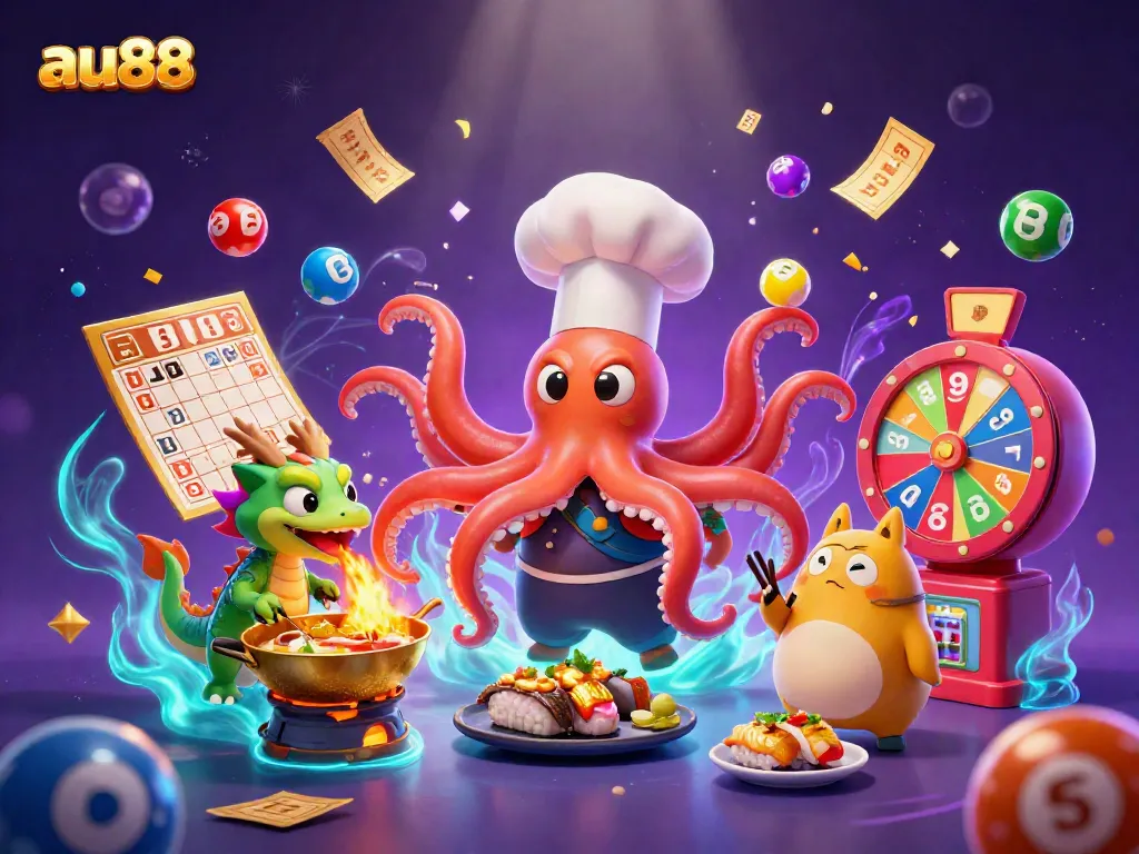 Experience the exciting action at au88 featuring dynamic casino games with vibrant characters.