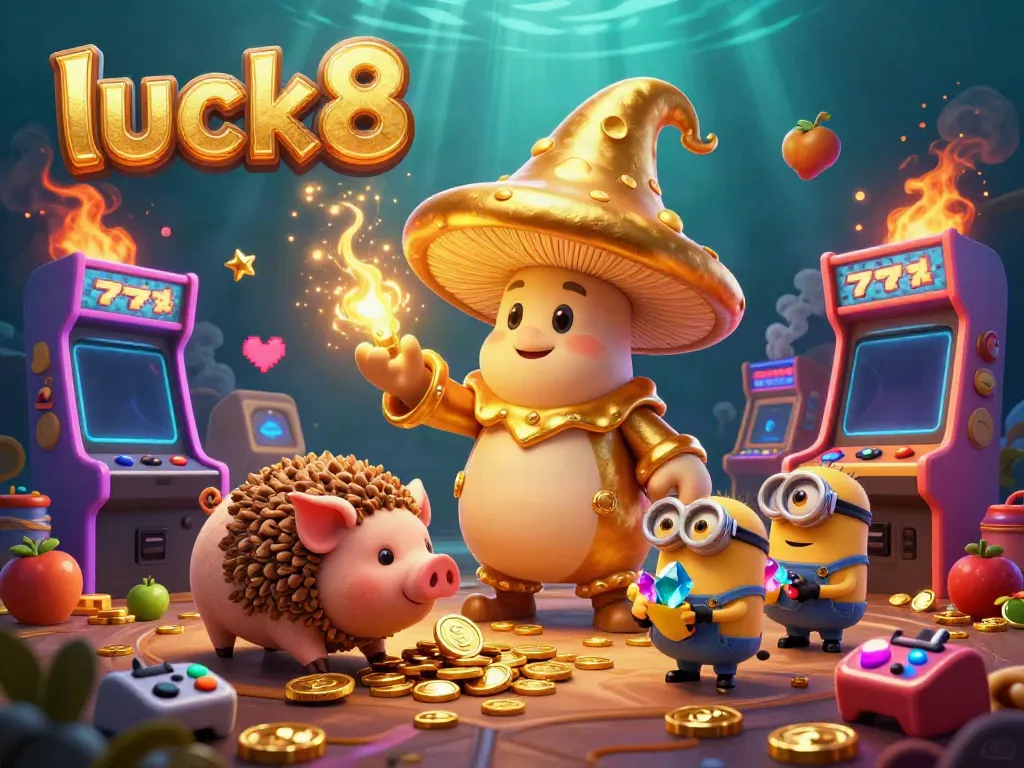 Spin for gold and treasure with luck8's magical casino world filled with adventure!
