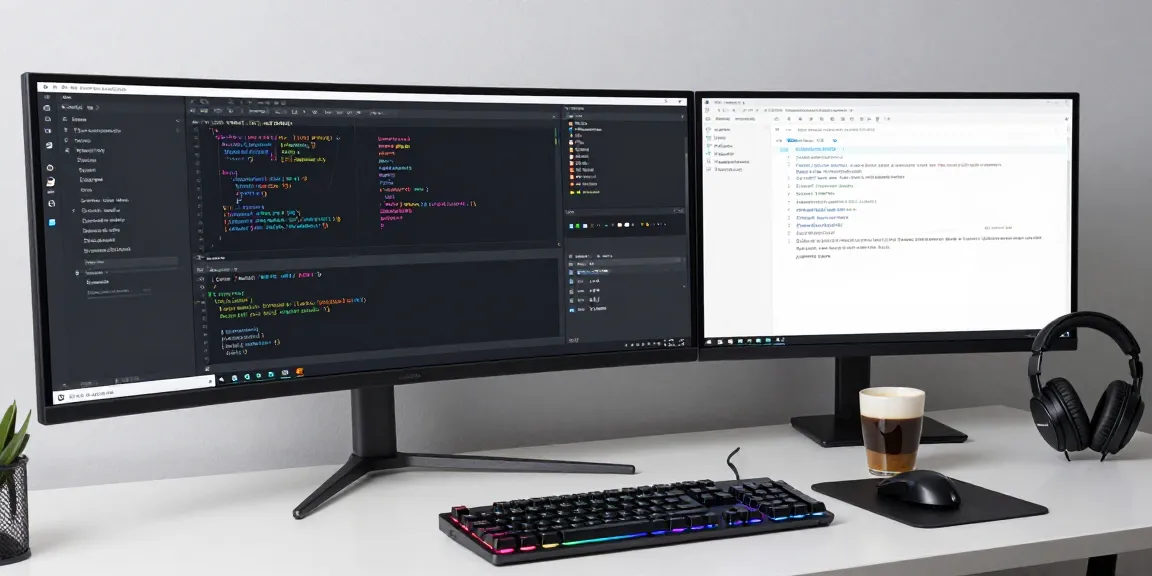 Moderne Unternehmenswebsites, Software-Entwicklung, Cloud-Computing und KI-Technologie in einem professionellen Umfeld.