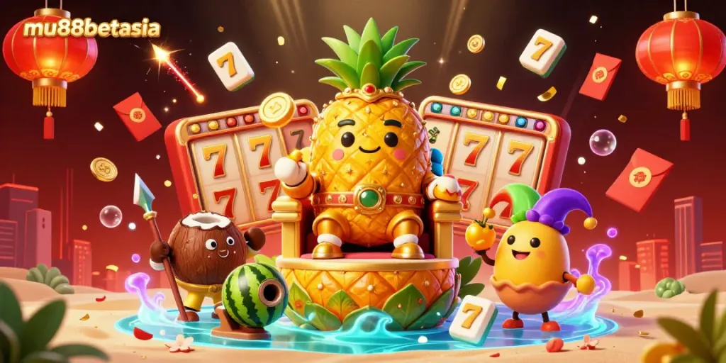 Experience the excitement of mu88betasia with dynamic casino gaming elements and vibrant characters.