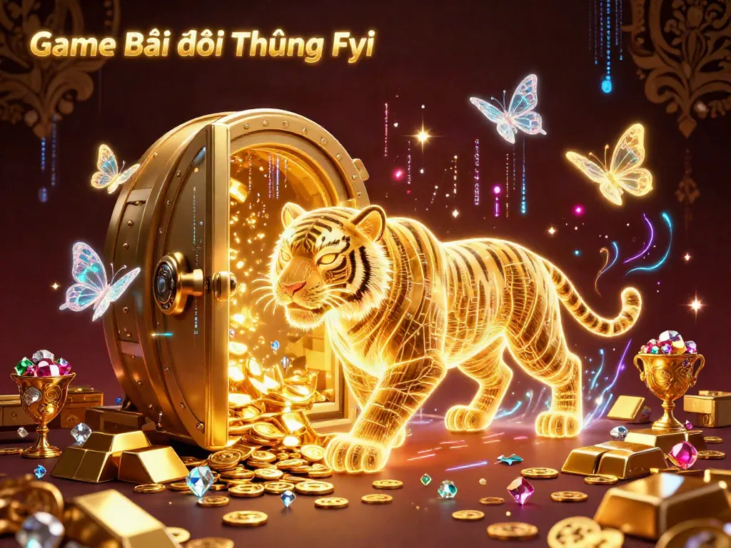 Experience the excitement of gaming with Game Bài Đổi Thưởng Fyi, featuring dynamic casino elements and dazzling treasures.