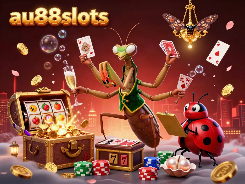 Engage in exciting gameplay with au88slots through dynamic slots featuring vibrant designs and thrilling casino characters.
