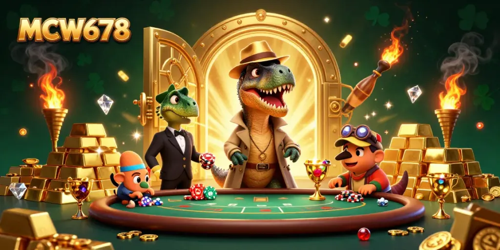 Experience thrilling gameplay at MCW678 with vibrant casino action and dynamic characters.