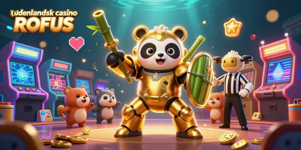 Experience the excitement of udenlandsk casino uden ROFUS in a vibrant 3D digital arena.