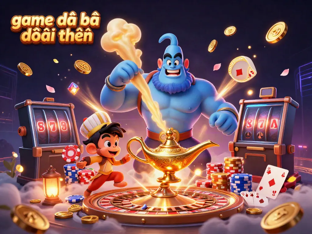 Experience game đánh bài đổi thưởng with dynamic characters, vibrant casino elements, and stunning visuals.
