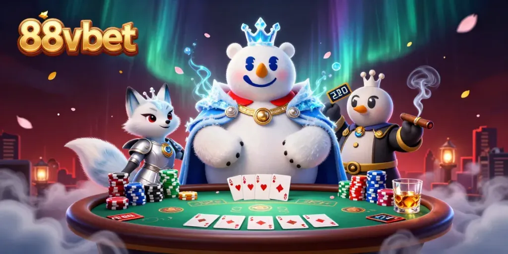 Experience thrilling games with 88vbet's vibrant casino scene featuring unique characters and immersive play.