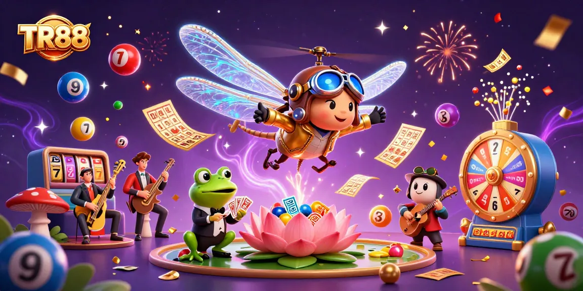 Engage with TR88 in an exciting casino adventure filled with fun characters and vibrant games.
