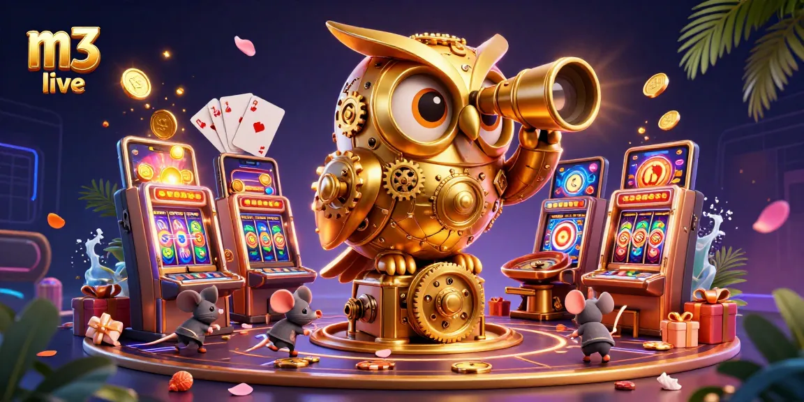 Experience thrilling gameplay at m3 live featuring an interactive casino scene with engaging characters.