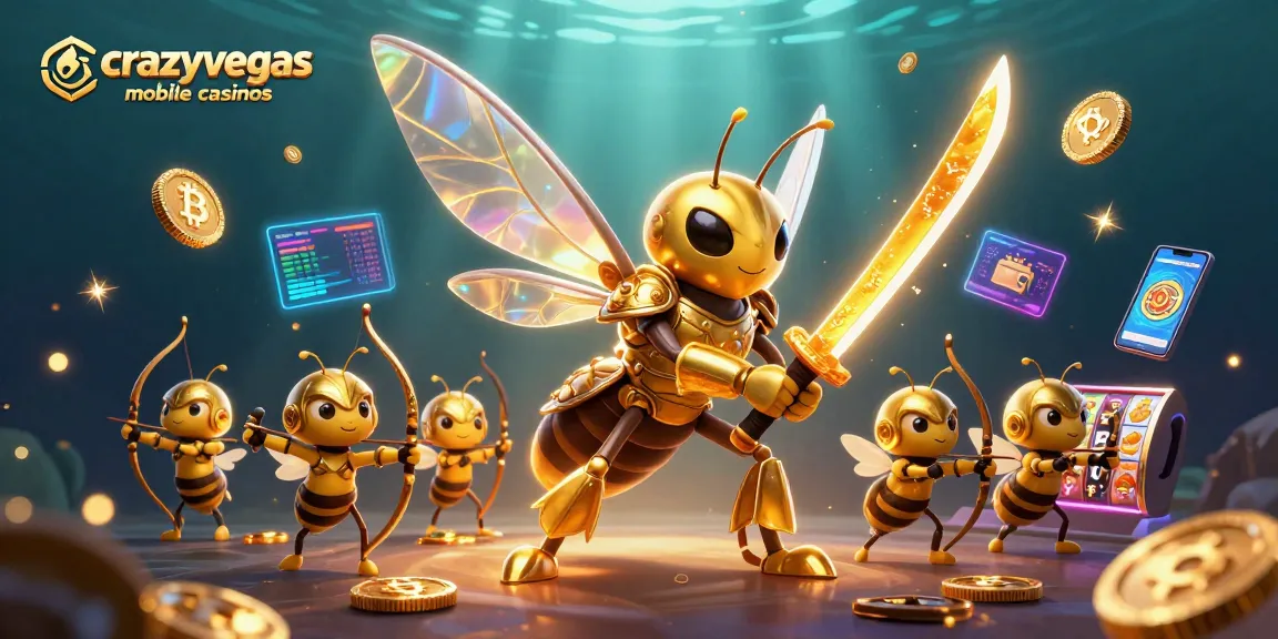 Catch the excitement in crazyvegas mobile casinos with immersive 3D visuals of thrilling games, golden tokens, and vibrant energy.