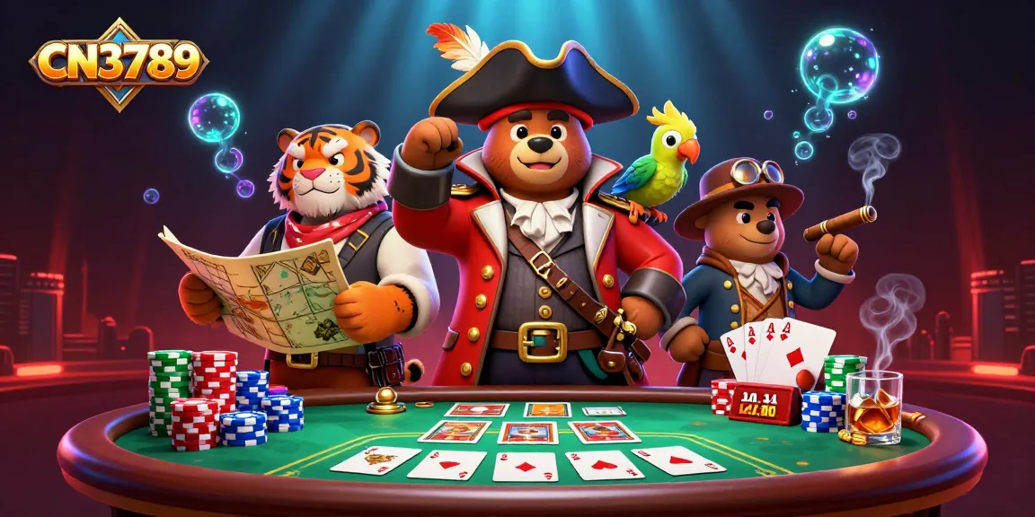 Experience thrilling wins at CN3789 with unique poker strategies and vibrant casino elements.