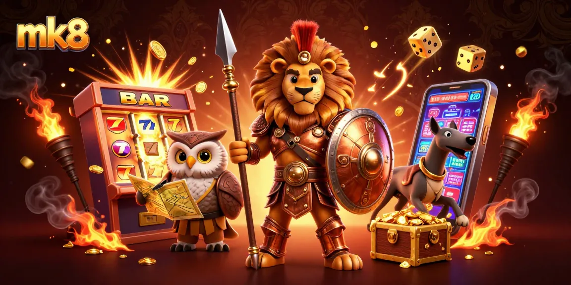 Experience the thrill of mk8 gaming with vibrant slot games and dynamic 3D characters.