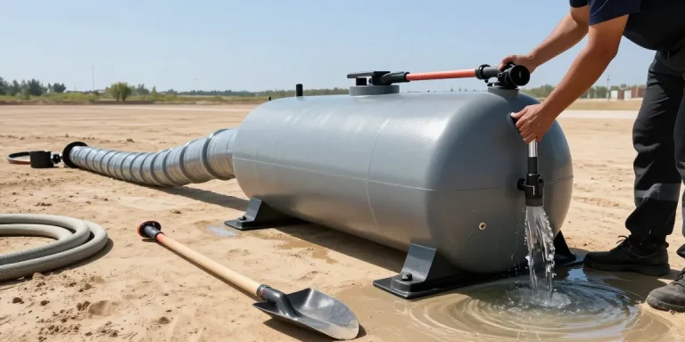 Flexible Löschwasserkissen mieten für sichere Löschwasserreserve bei Notfällen.