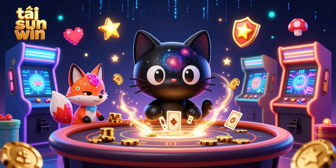 Experience gaming excitement with tải sun win featuring colorful casino elements and captivating characters.