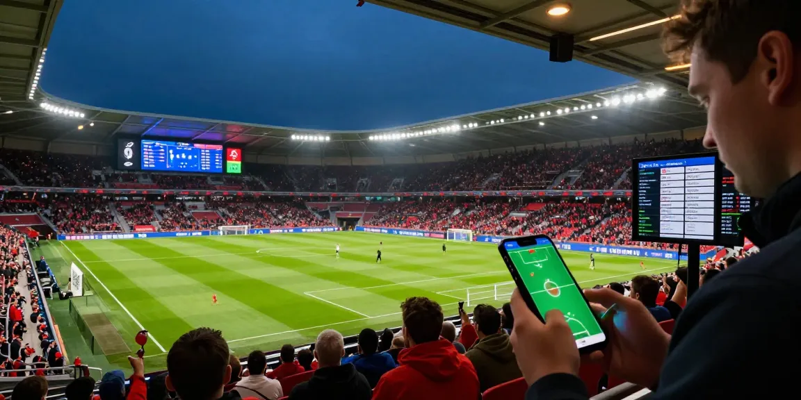 CakhiaTV betting predictions and match odds analysis in a vibrant stadium scene