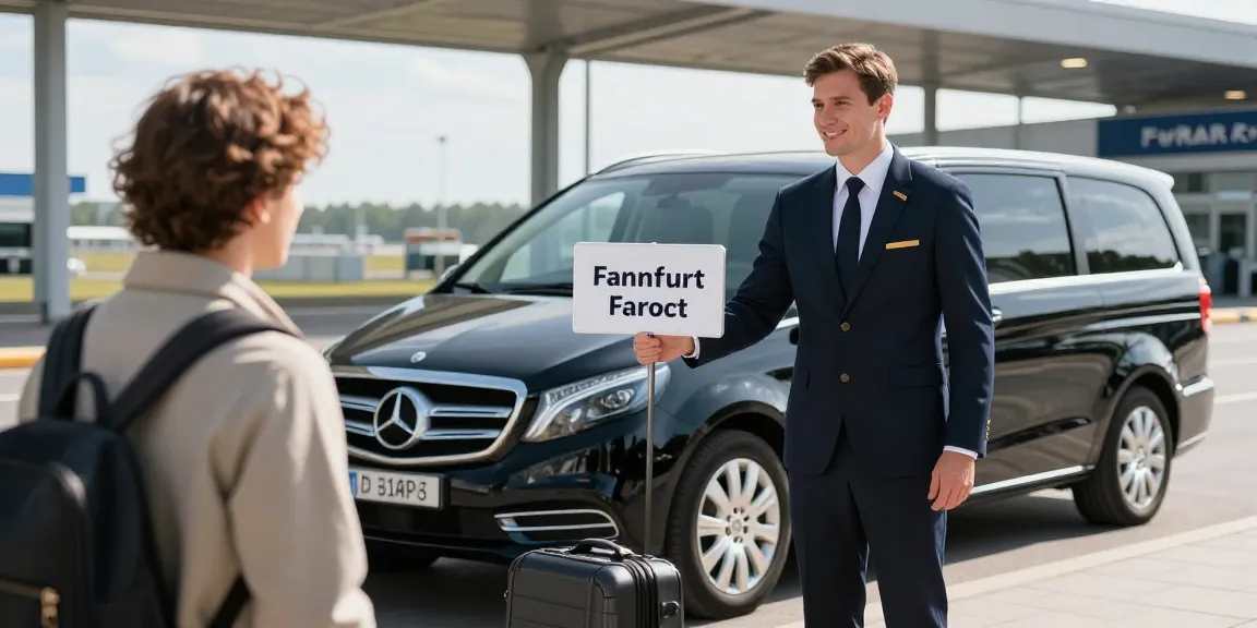 Privater Transfer zum Flughafen Frankfurt von einem vertrauenswürdigen Anbieter mit professionellem Service.