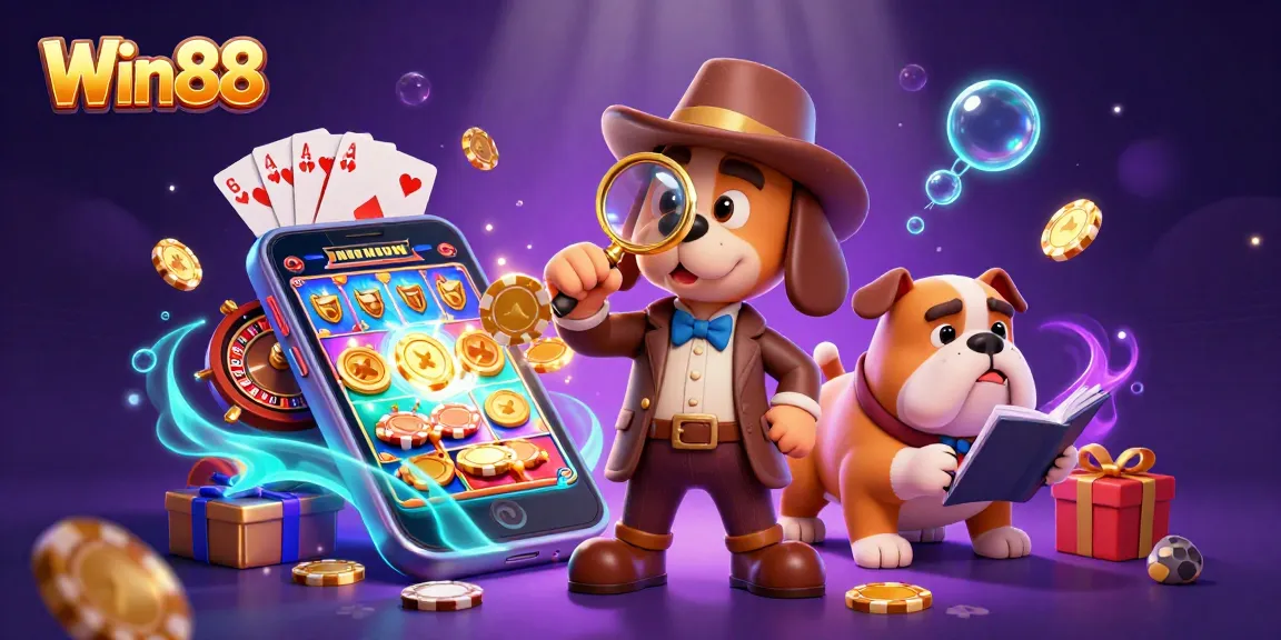 Examine the treasure clues with Win88's vibrant casino gaming scene