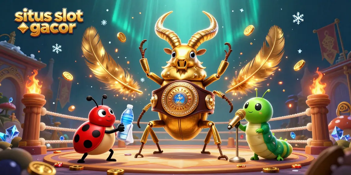 Succeed in winning jackpots with situs slot gacor at this action-packed casino scene featuring vibrant characters.